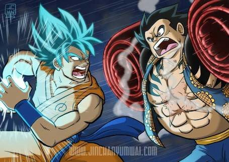Goku vs luffy | DRAGON BALL ESPAÑOL Amino