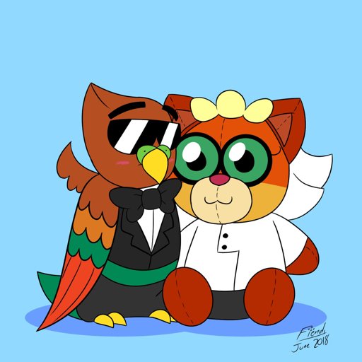 Birbodile Gets “Married” to Dr. Fox | Unikitty! Amino
