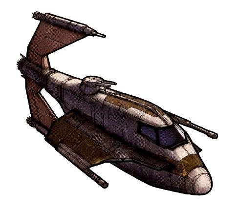 skipray blastboat x wing