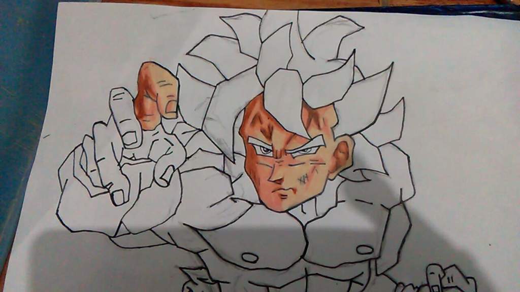 Speed Drawing Gok Ultra Instinto Dragon Ball Super Dibujarte Amino