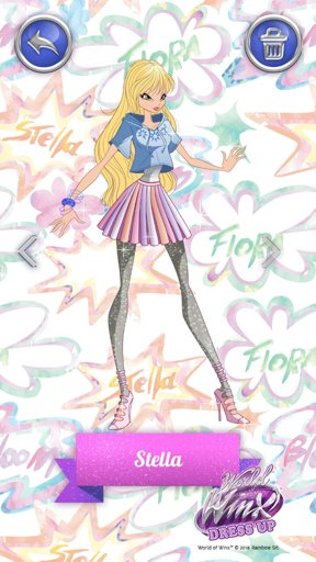 winx club stella dress up