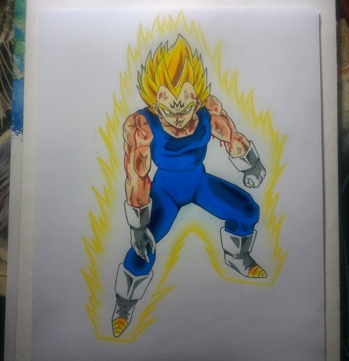 Como Dibujar A Majin Vegeta Dibujarte Amino