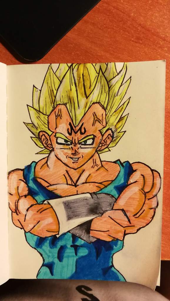 Mi primer dibujo de Vegeta DRAGON BALL ESPAÑOL Amino