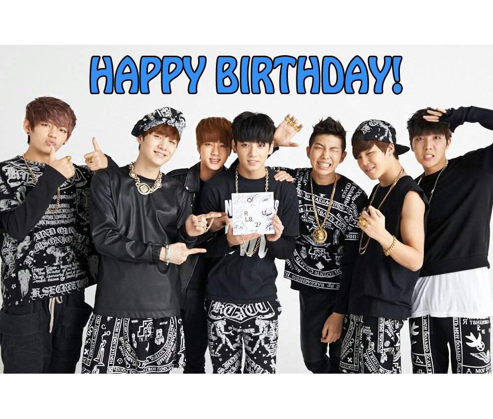 BTS поздравляют с днем рождения