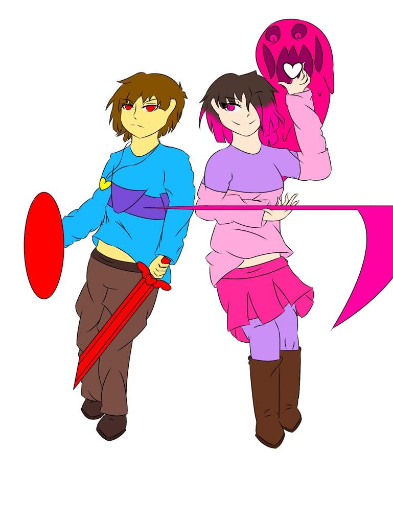 frisk vs betty! 画风大转变!