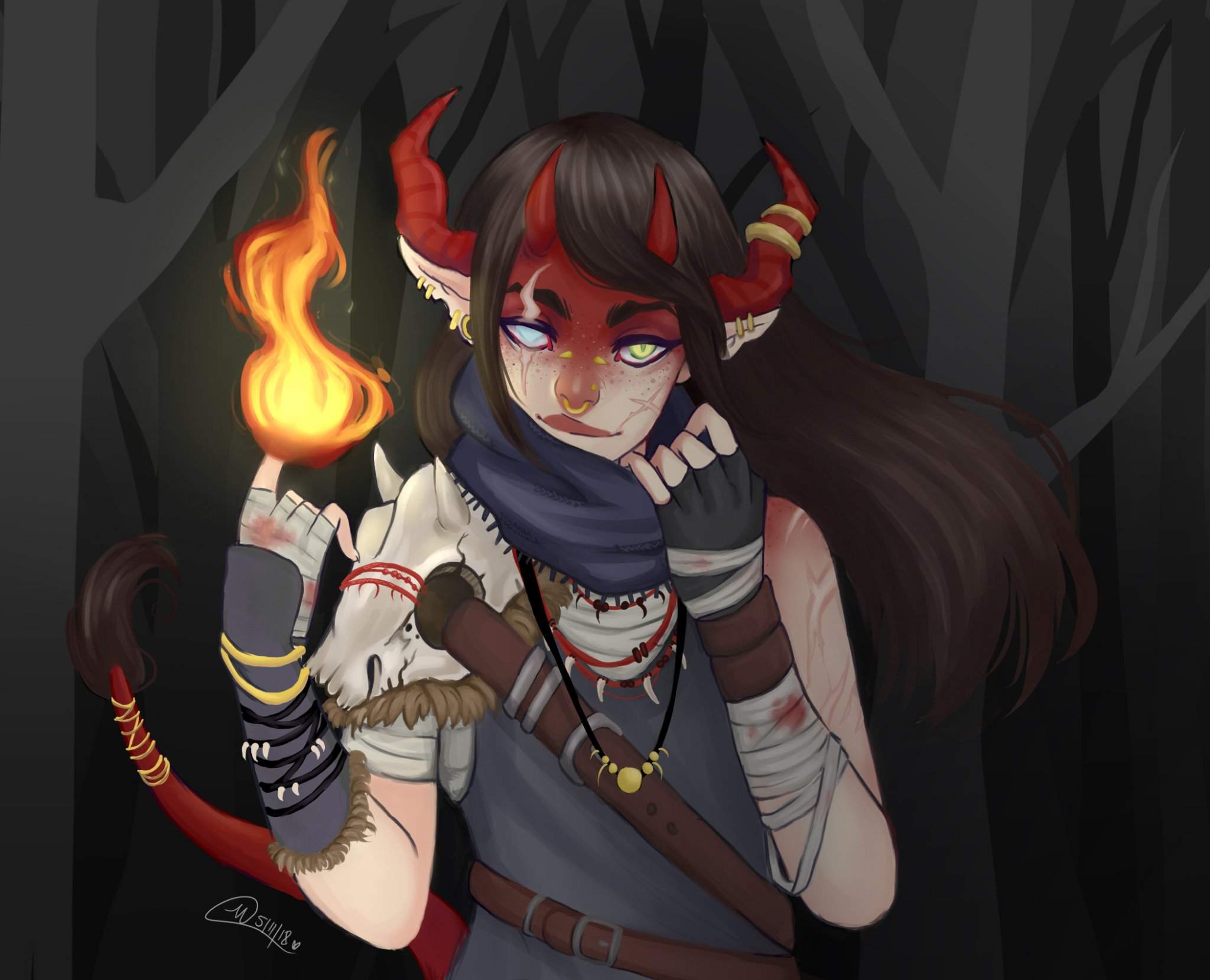 Featured image of post Anime Tiefling Female