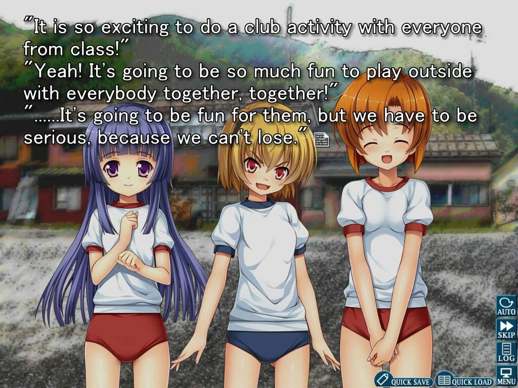 higurashi when they cry visual novel