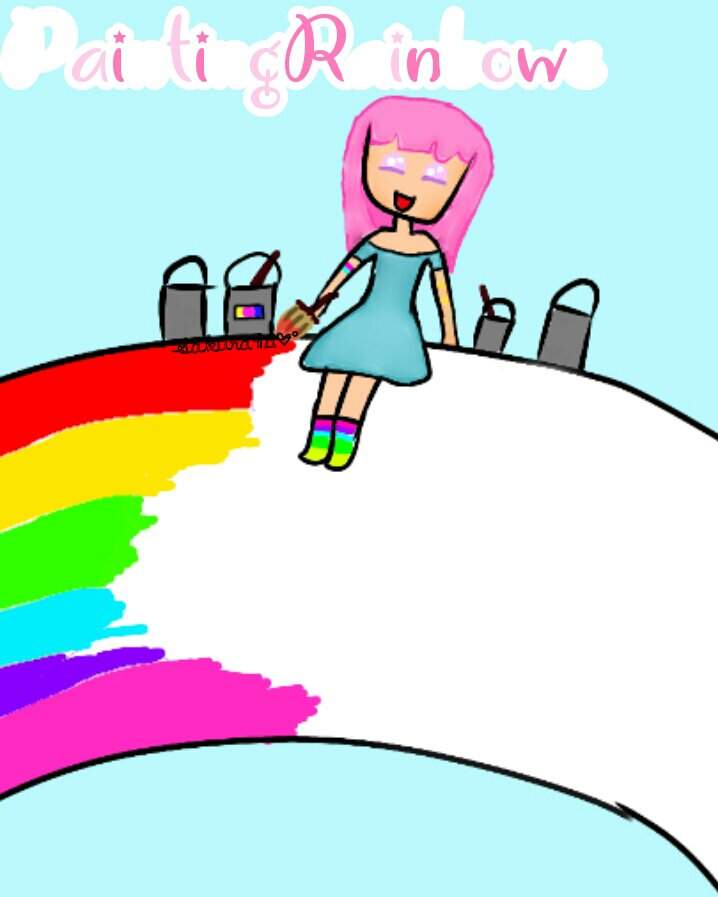 Pardon The Mess I Was Just Paintingrainbows Itsfunneh Ssyℓ Of