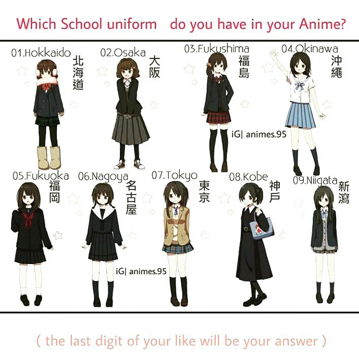 Anime Uniform Maker