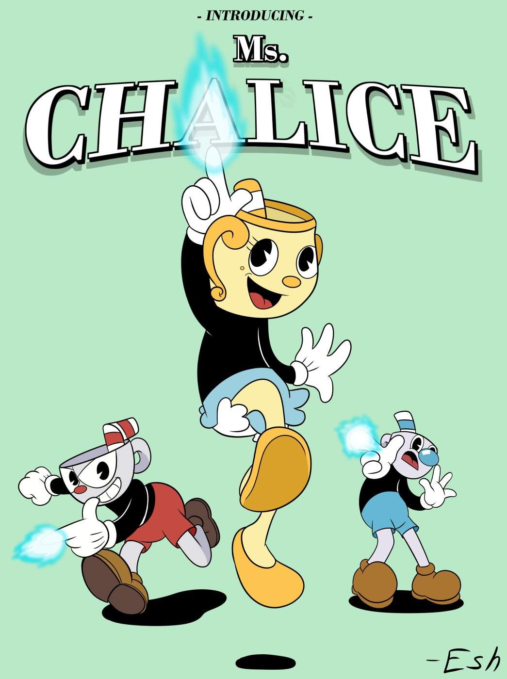 Introducing Miss Chalice [Cuphead Fanart] | Artists For Artists Amino