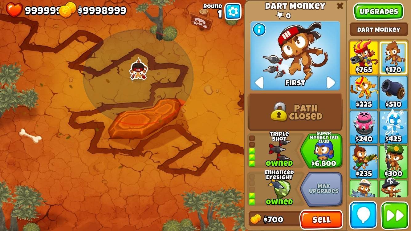 Upgrade Tactics Dart Monkey Bloons Td 6 Amino