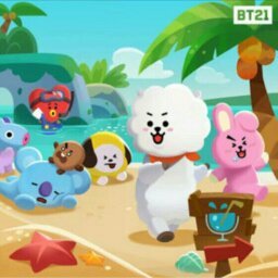 bt21 summer plush