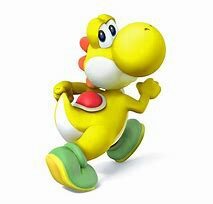 yellow yoshi figure