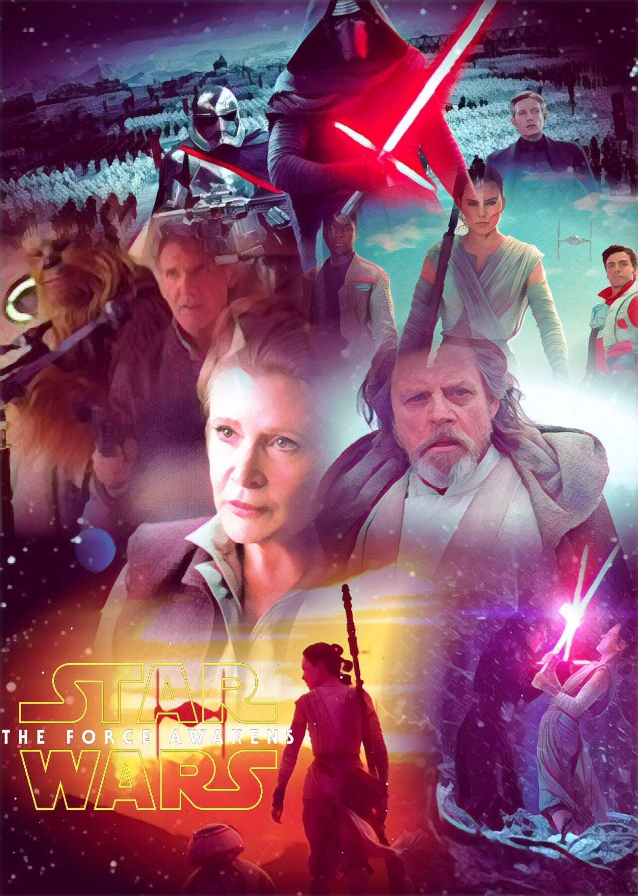 chinese force awakens poster