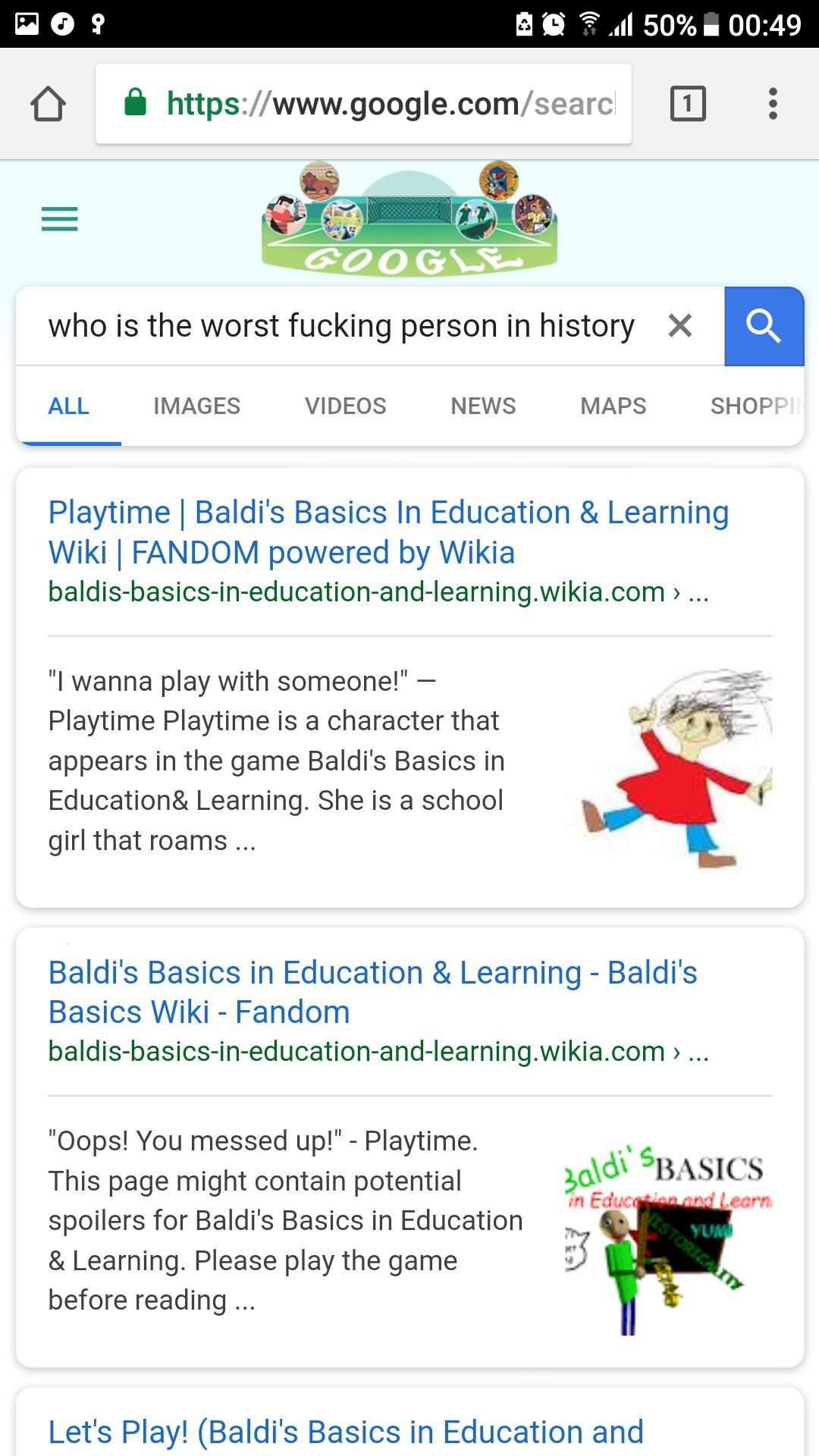 Google Is Right Baldi S Basics Amino