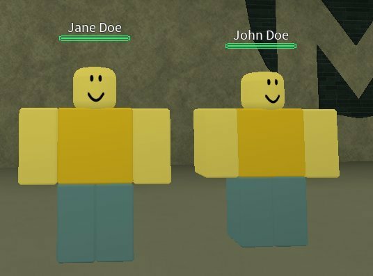 Roblox Blog John And Jane Doe Creepypasta