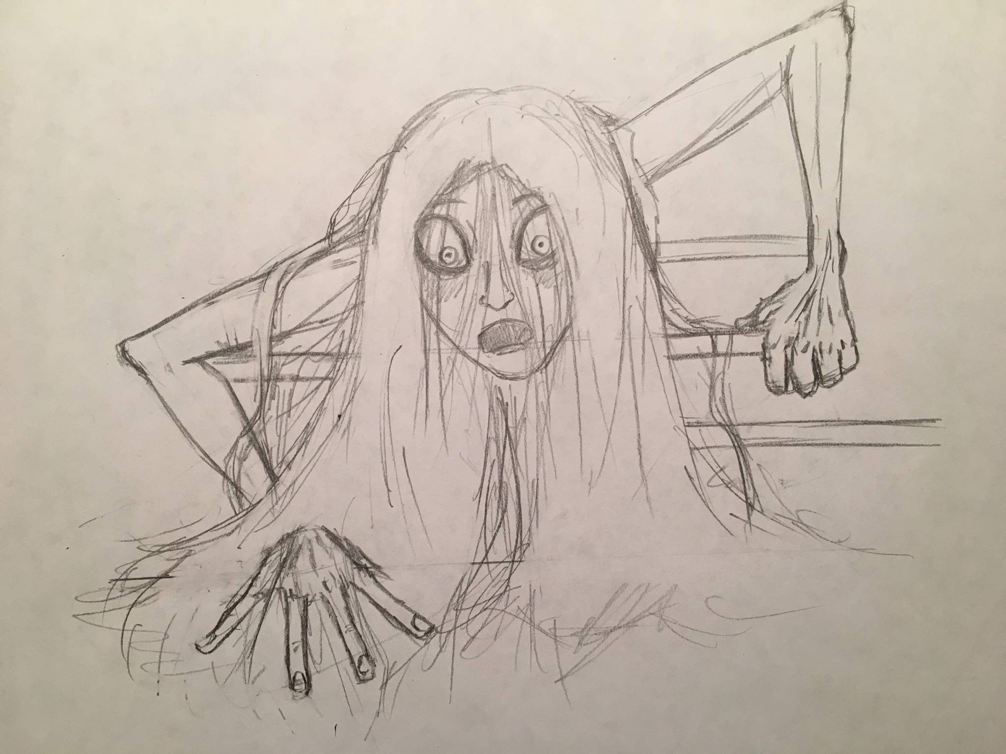 Quick Draw Kayako (The Grudge) Horror Amino