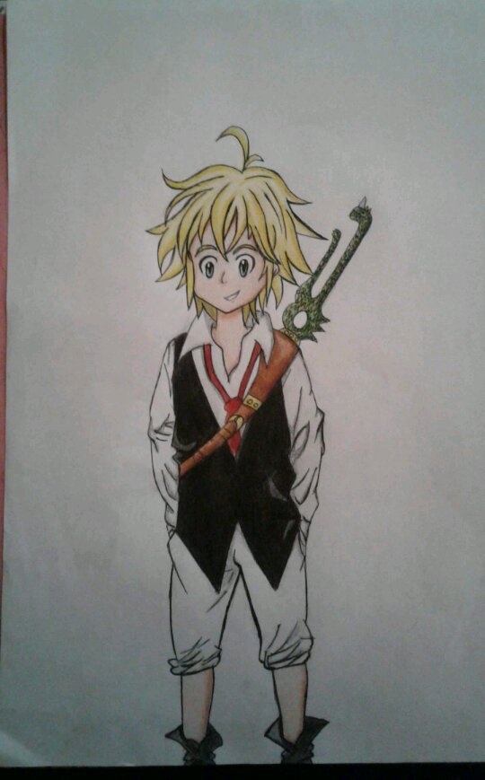 Dibujo De Meliodas Nanatsu No Taizai Amino Amino