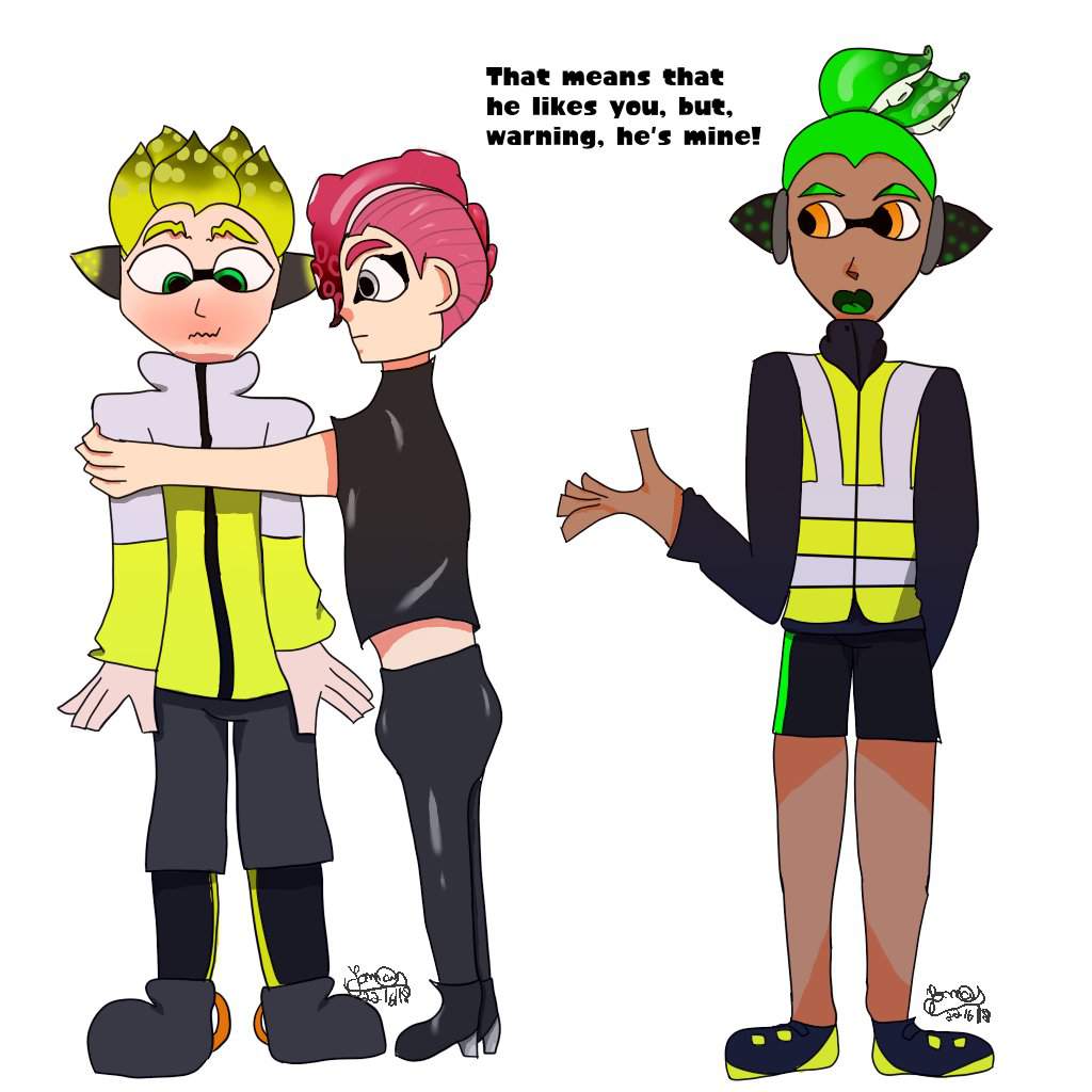 Agent 3 x Agent 4 x Agent 8 | Splatoon Amino