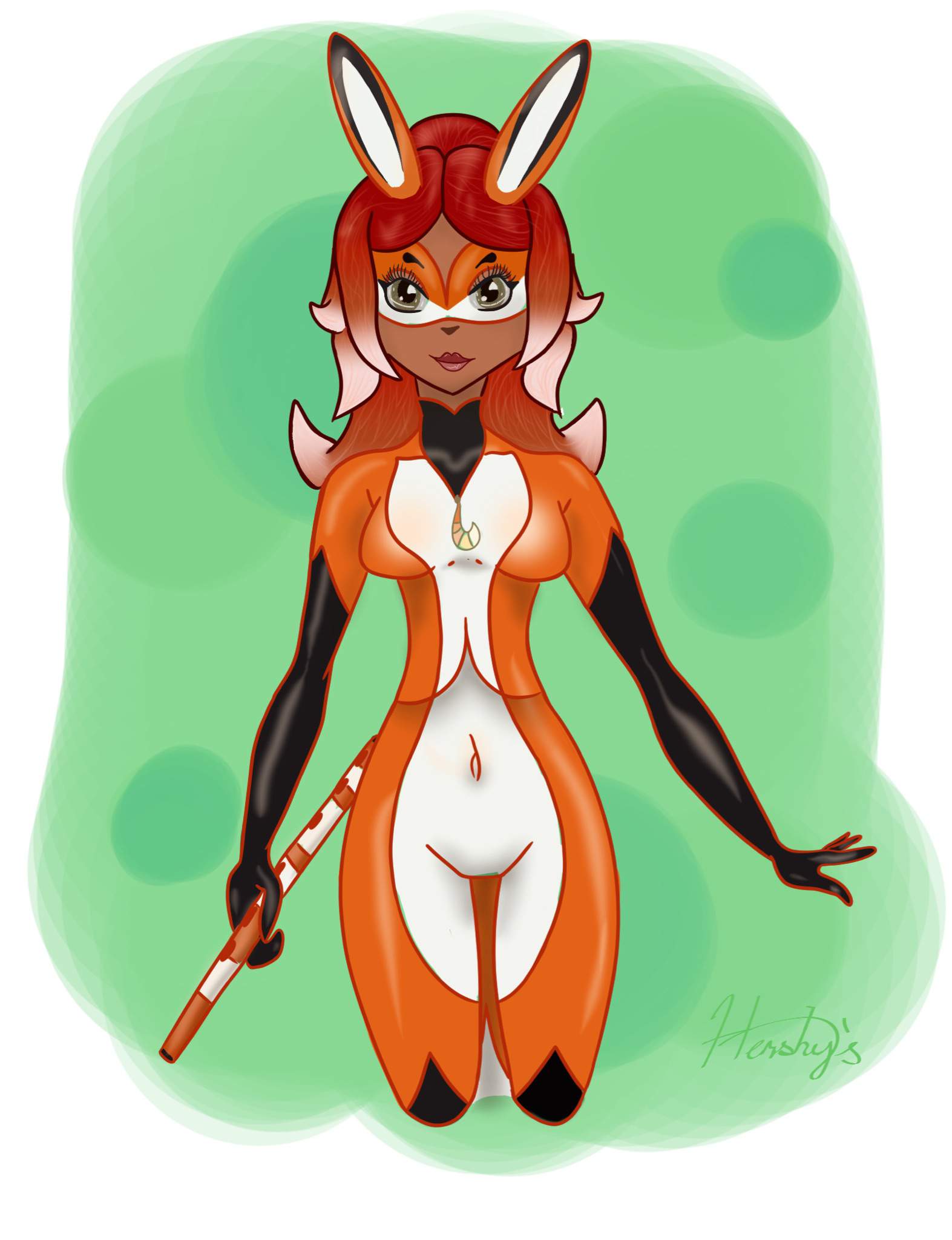 First Human Drawing - Rena Rouge Miraculous Amino.