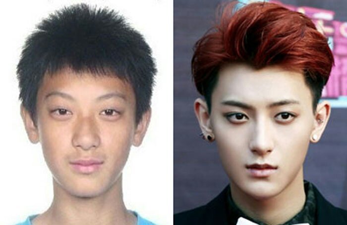 EXO tao без макияжа