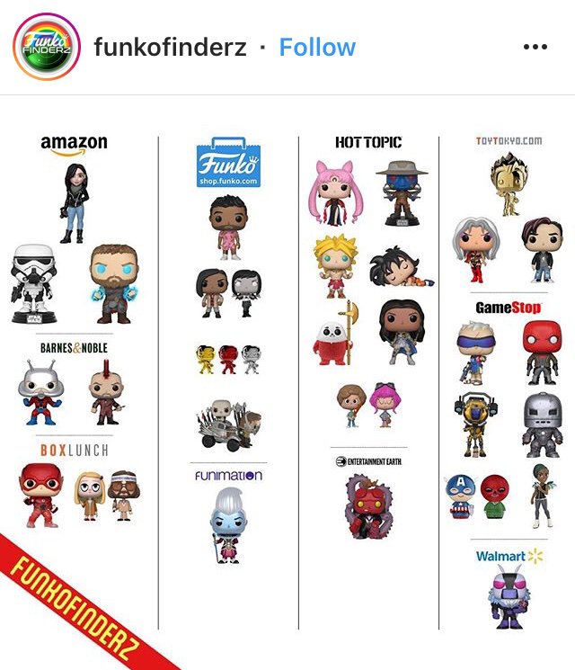 A List of Comic Con pops. Funko! Amino