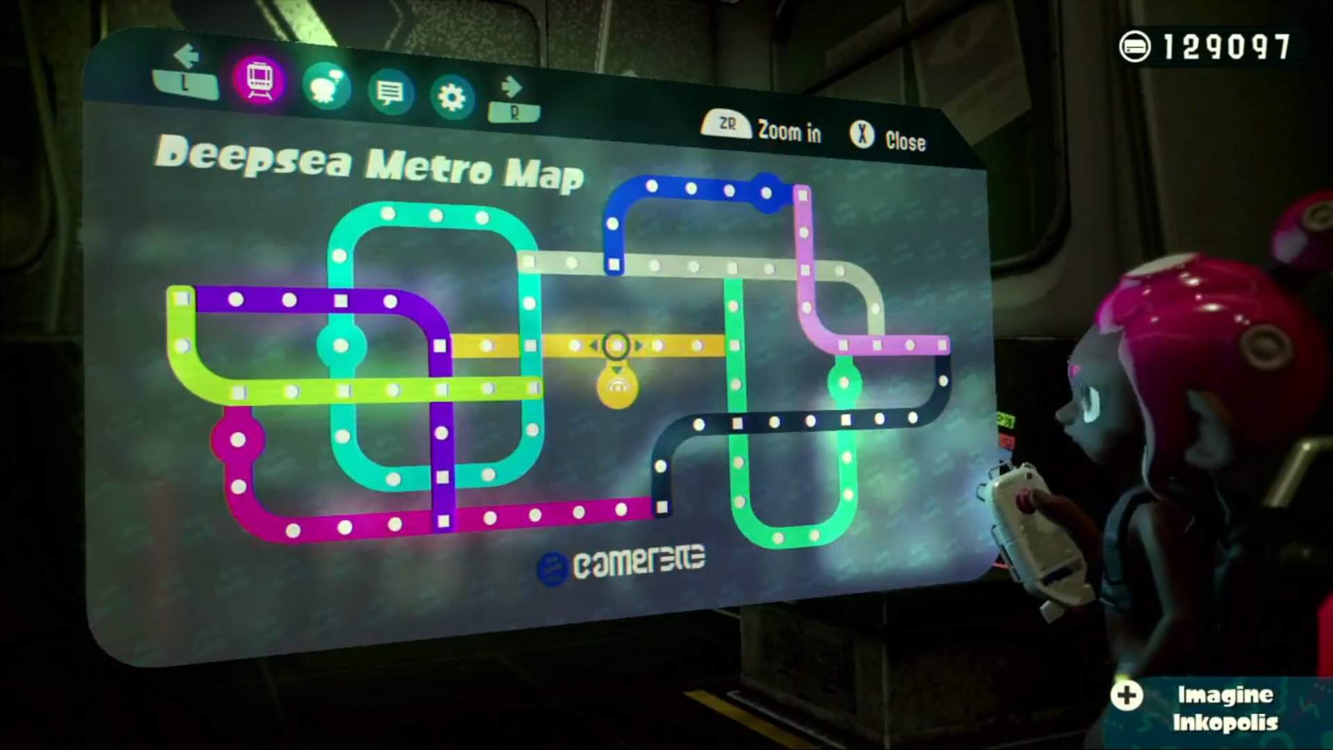 What's the fastest route to navigate around Deep Sea Metro and get the...