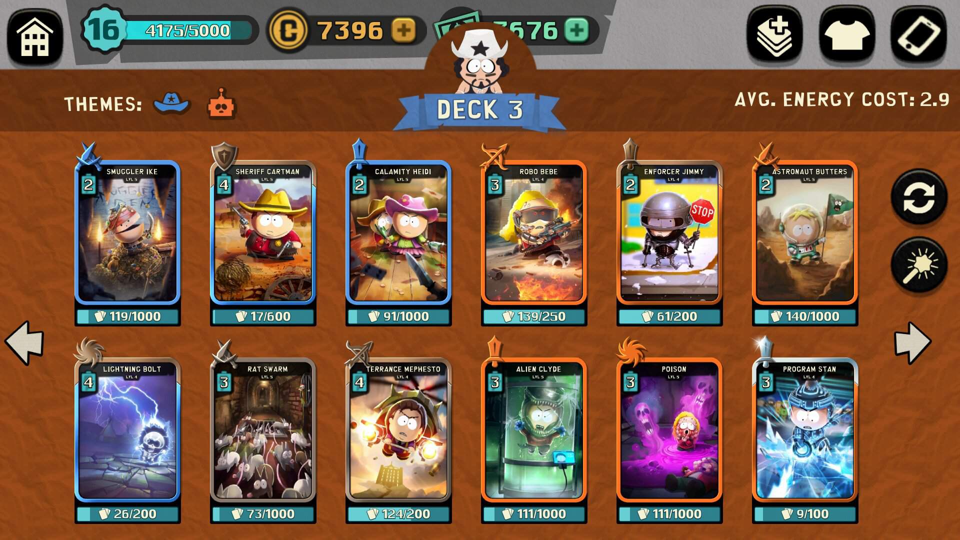 My deck South Park Phone Destroyer Amino