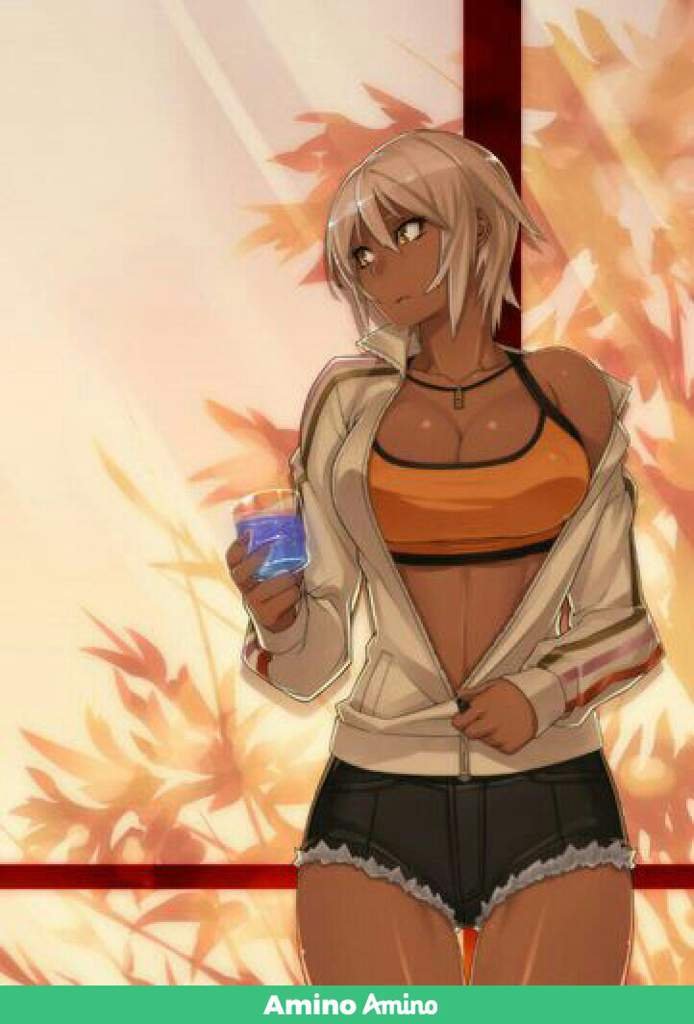 Dark skinned anime girls