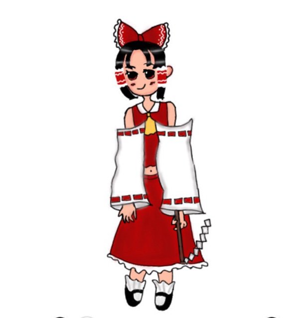 touhou reimu zun