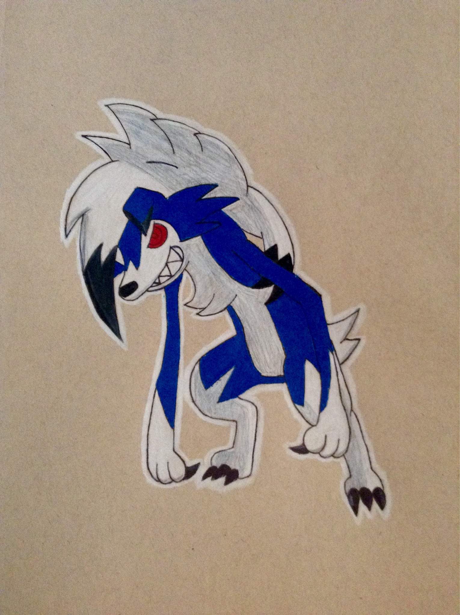 Shiny Midnight Lycanroc Pok Mon Amino