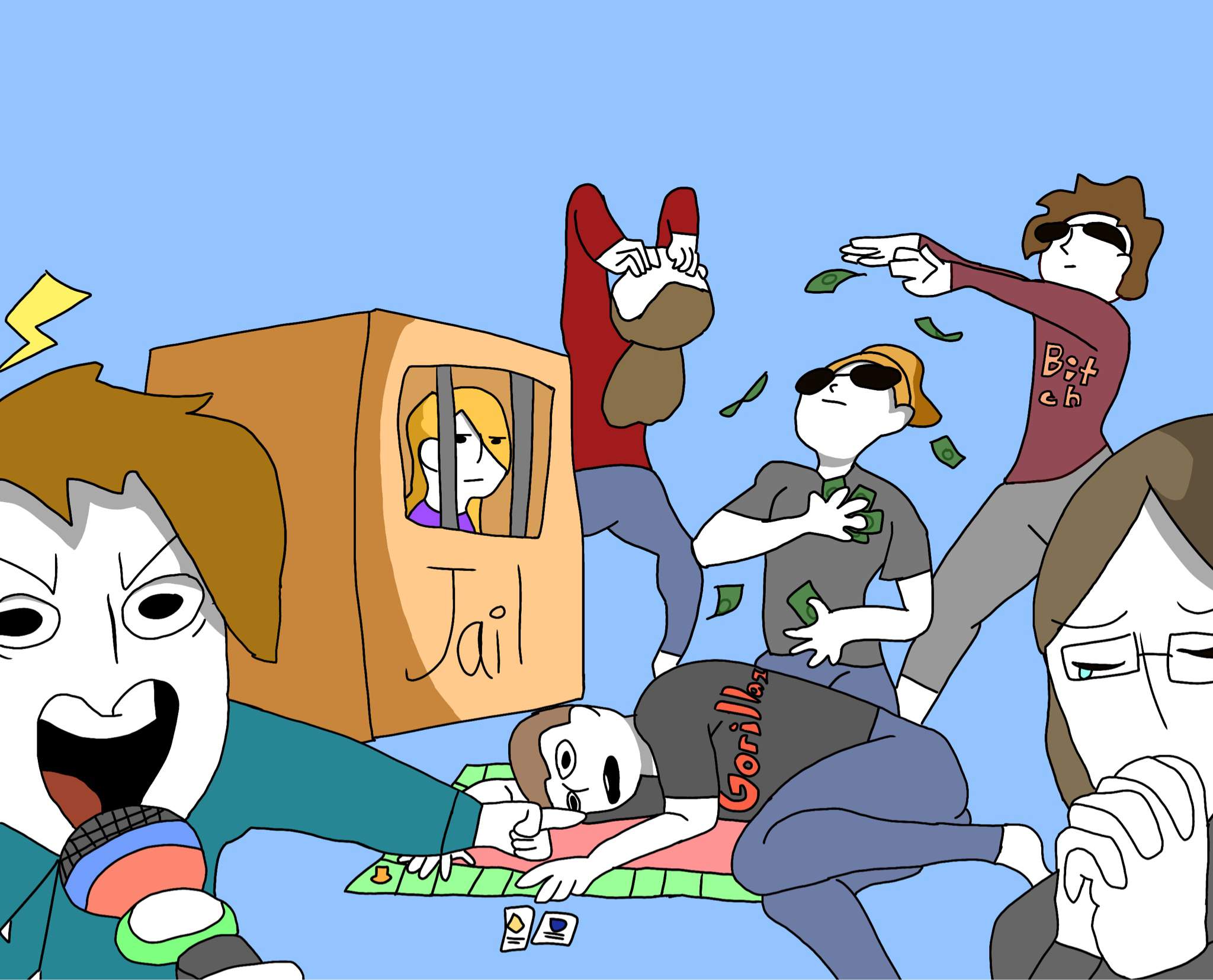 Draw the squad Monopoly The Animation Squad Amino