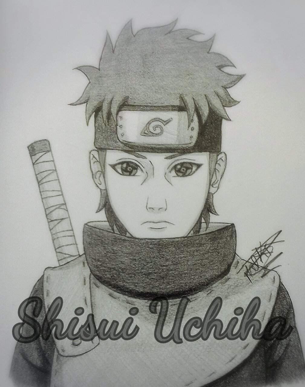 Tuto dessin : Comment faire Shisui Uchiha (mangekyou sharingan)❤ Naruto &am...