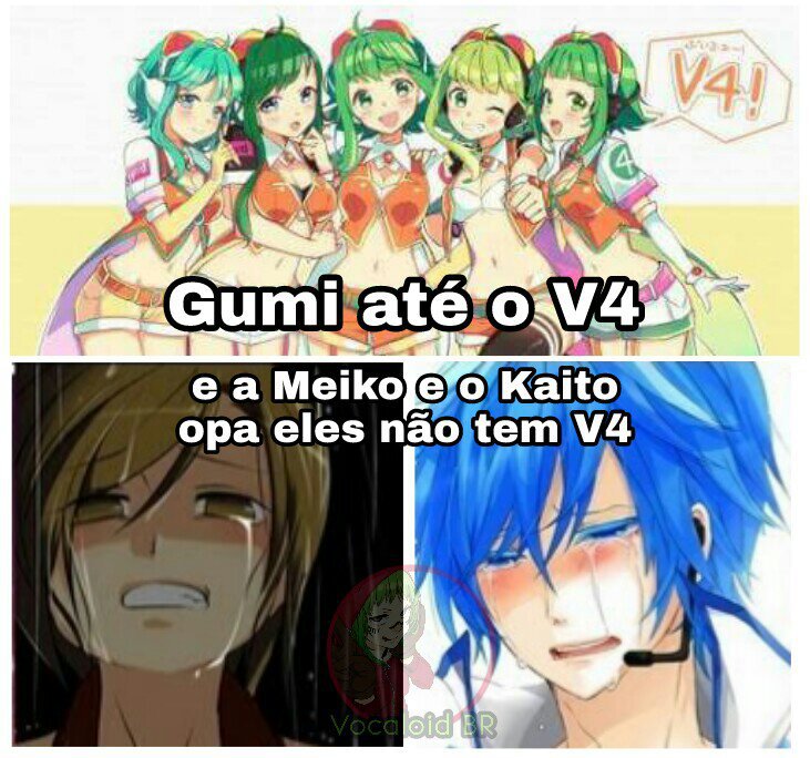 Hoje E Aniversario Da Gumi Entao Fiz Memes Vocaloid Br Pt Amino