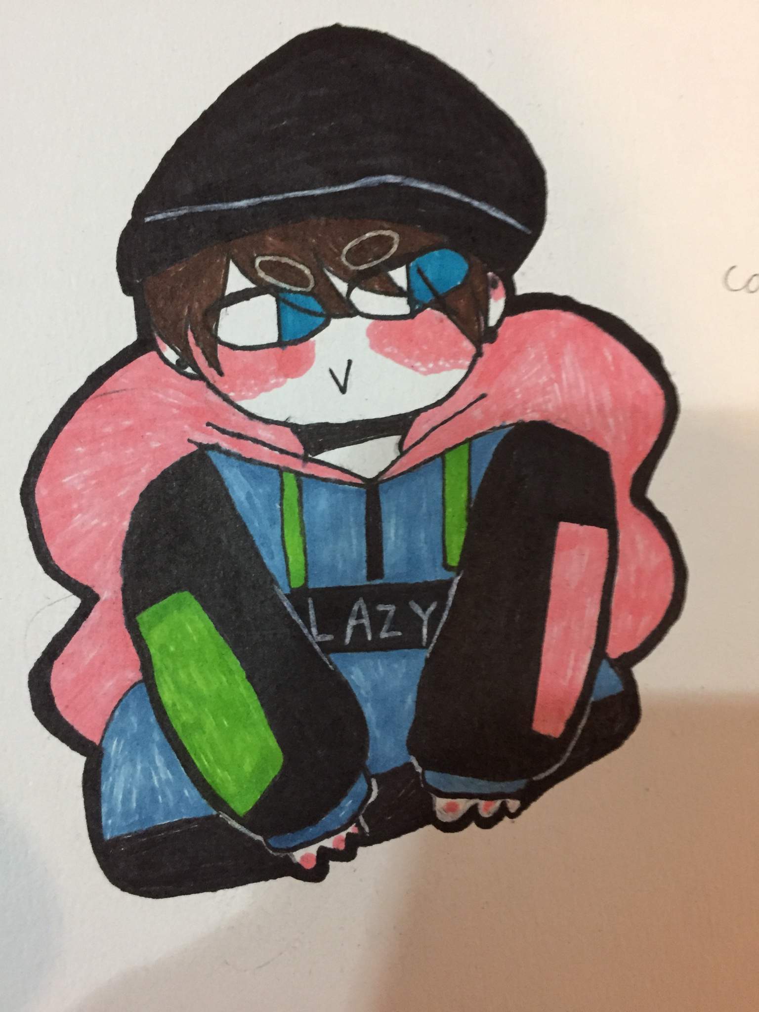 colby brock lazy hoodie