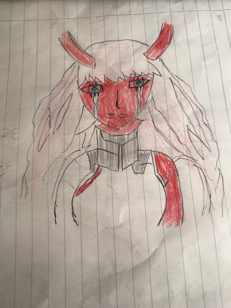 Zero Two Drawing Darling In The Franxx Official Amino