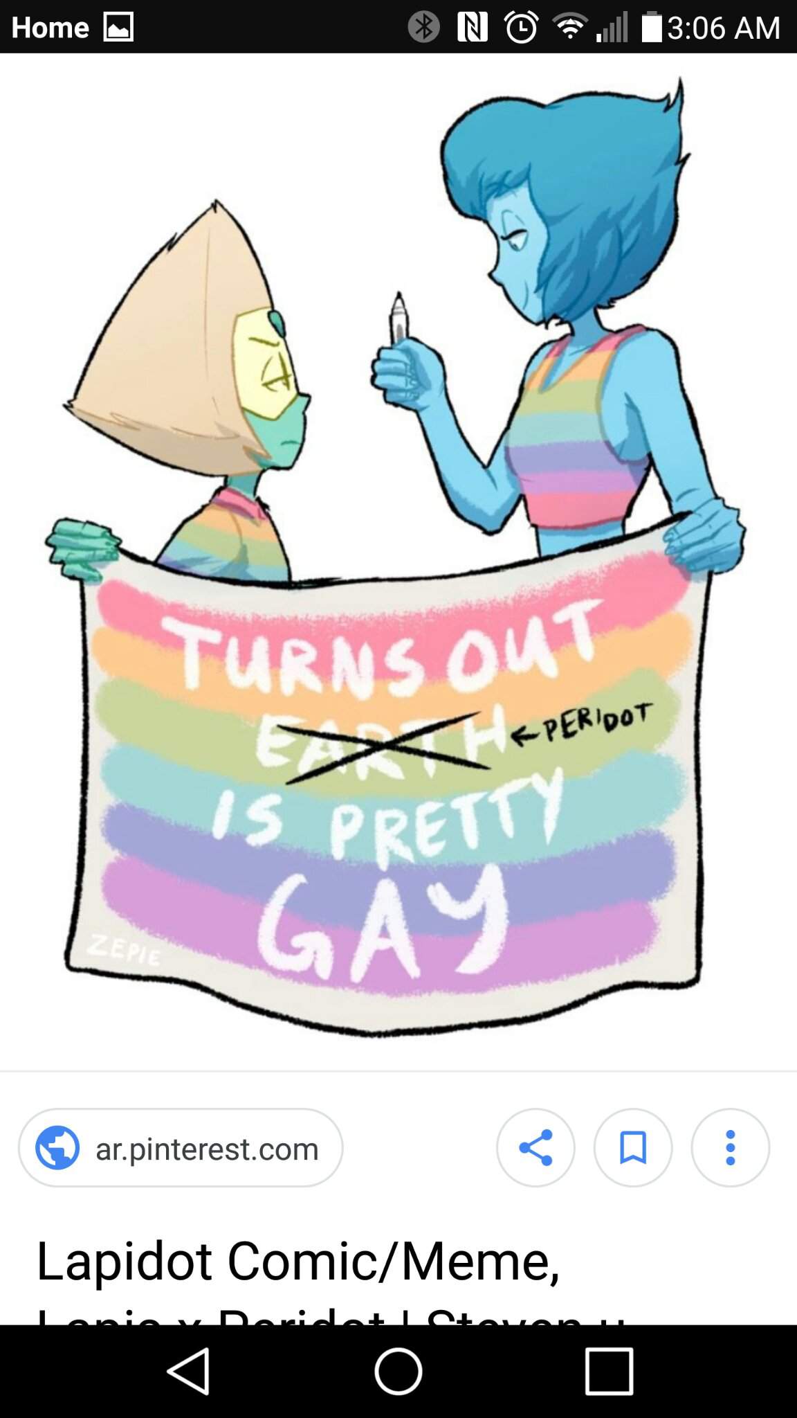 Steven Universe Peridot X Lapis Lesbians Unite Amino