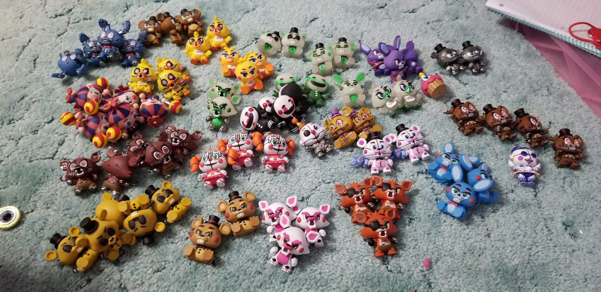 fnaf mini figures