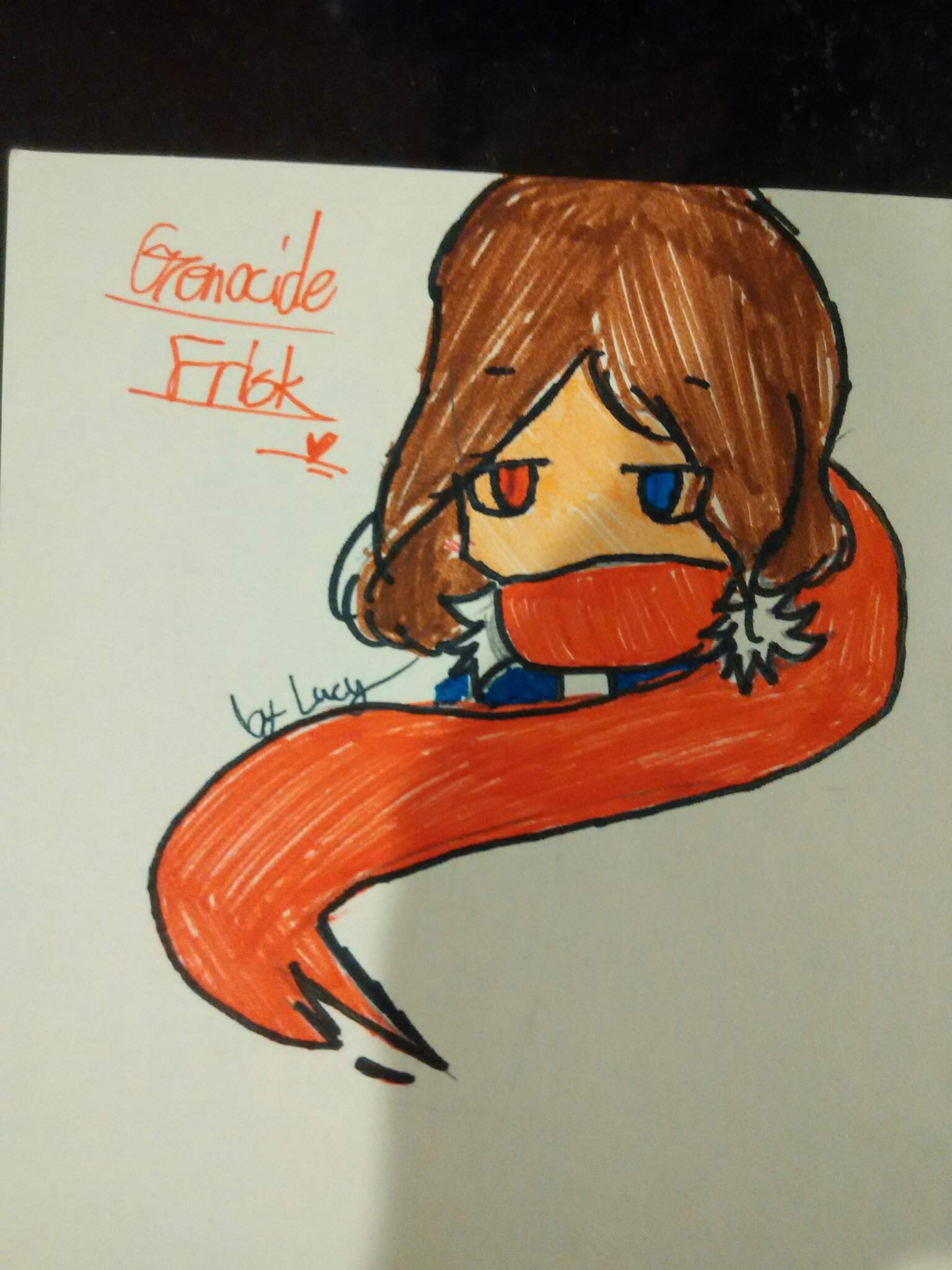 Genocide Frisk Undertale Amino