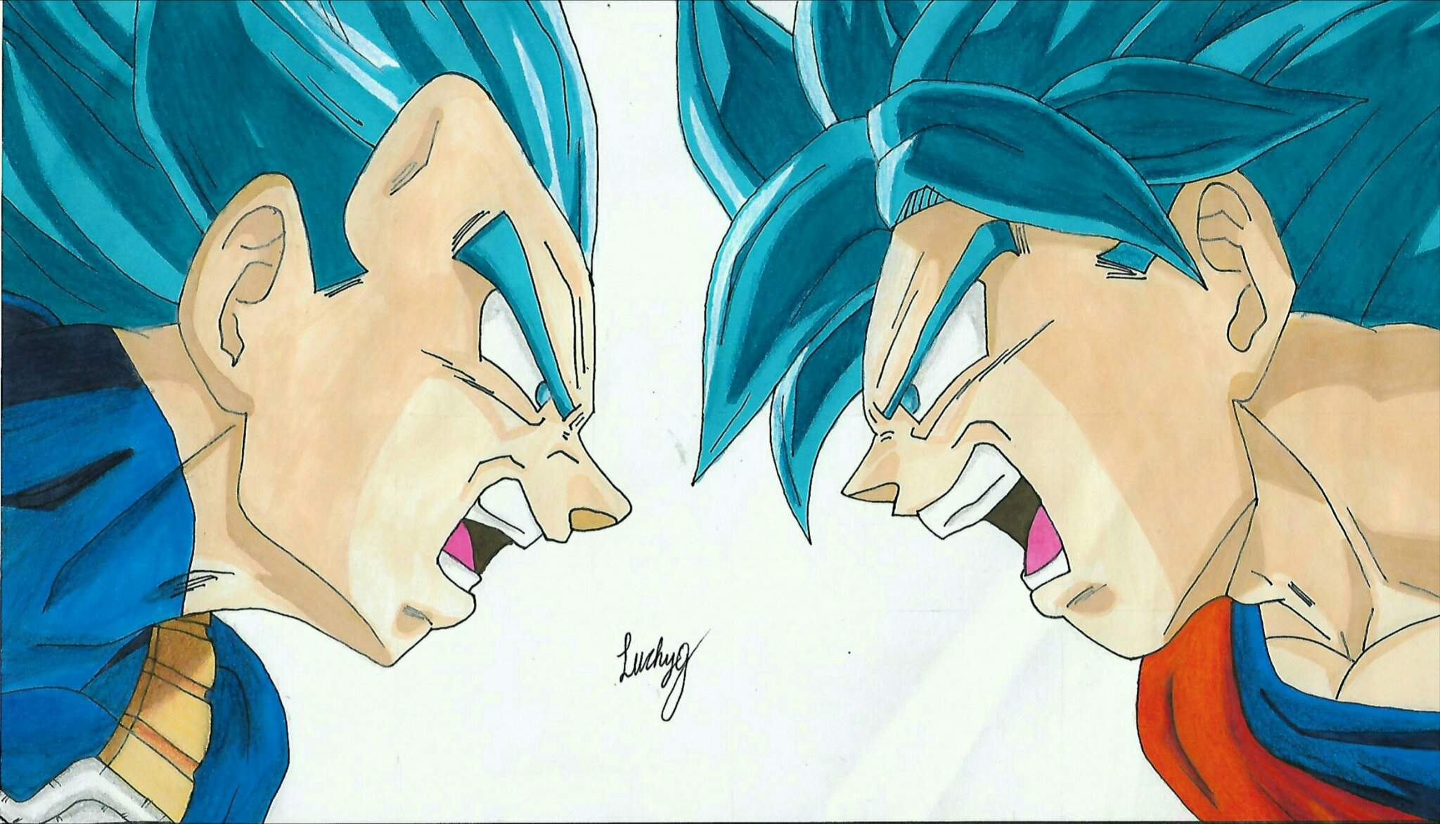 Goku Vs Vegeta final DBS | Arte Anime Amino Amino