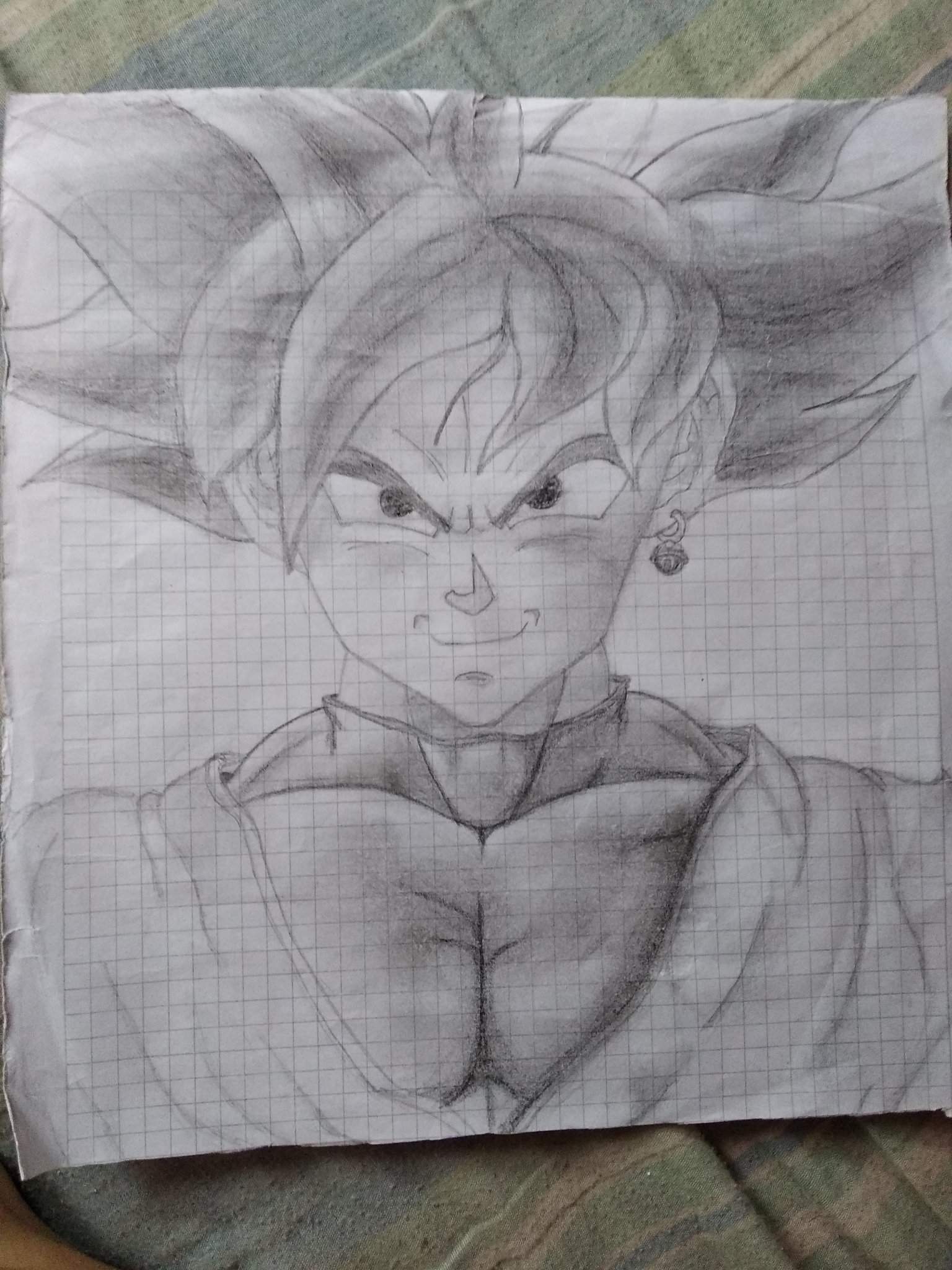 Goku Black a lapiz | DibujArte Amino