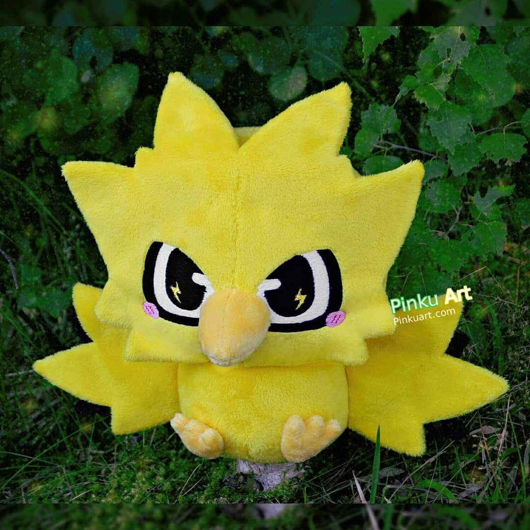 zapdos pokemon plush