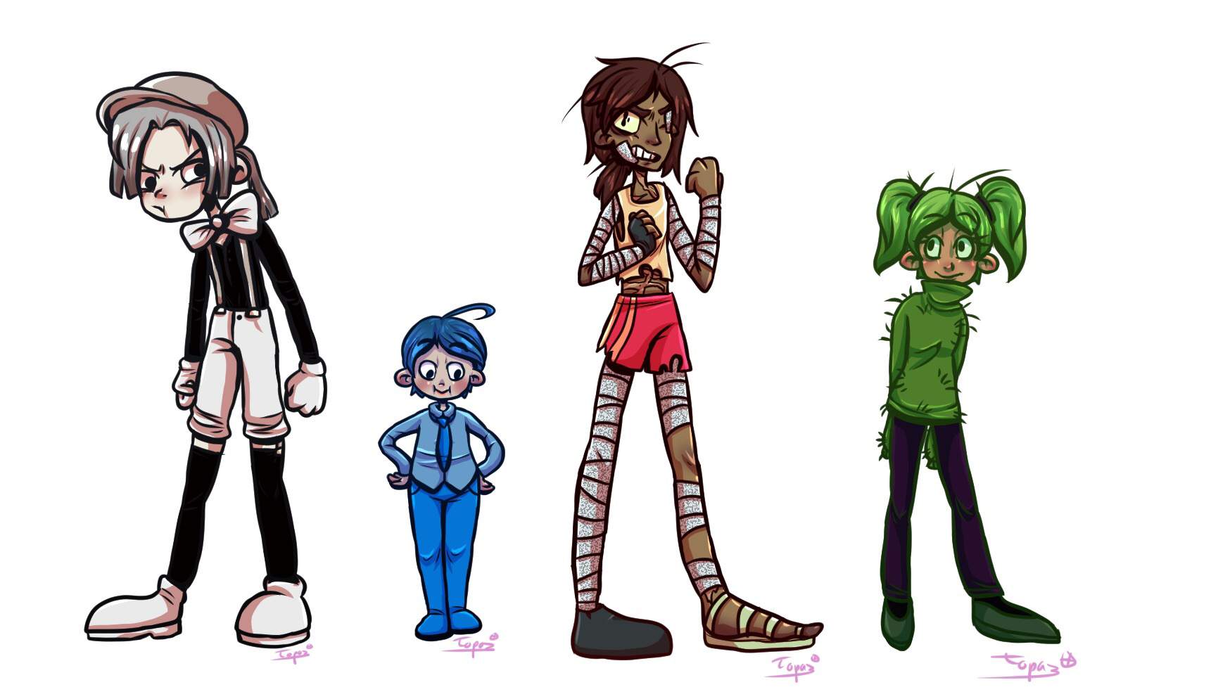 Some human designs Amazing World Of Gumball. 