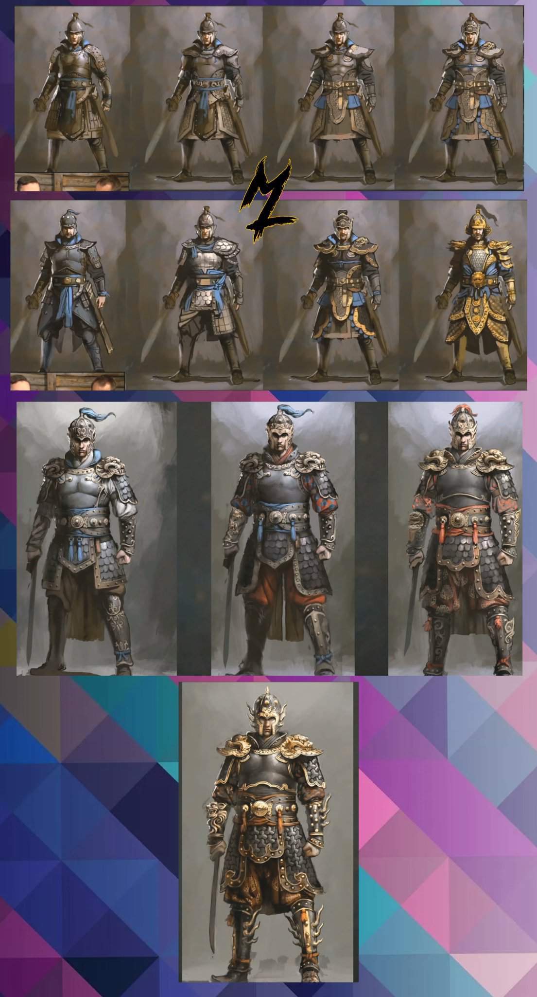 Historical Chinese armor For Honor Amino.