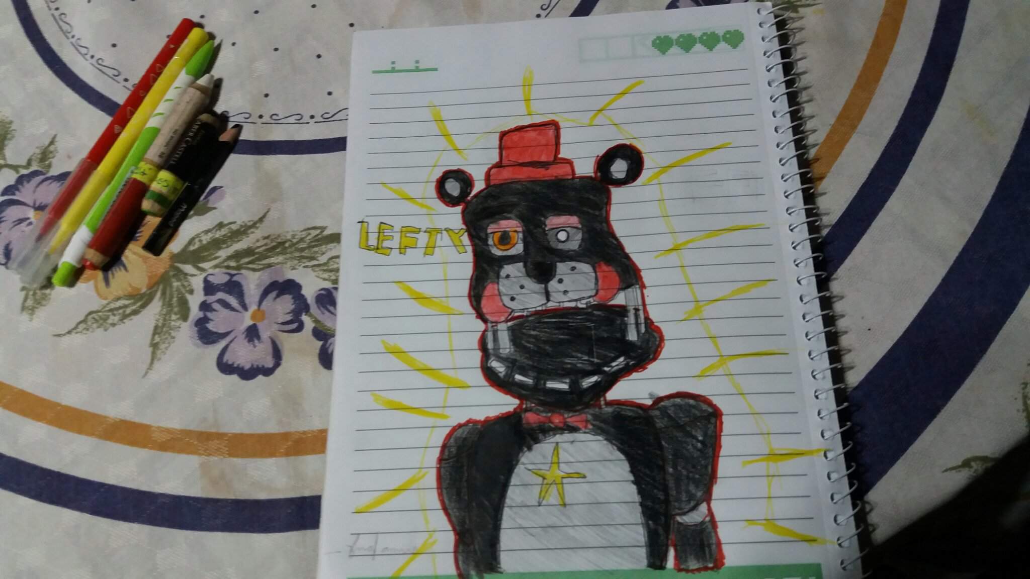 Fnaf Fanart Lefty Five Nights At Freddys Ptbr Amino 7604