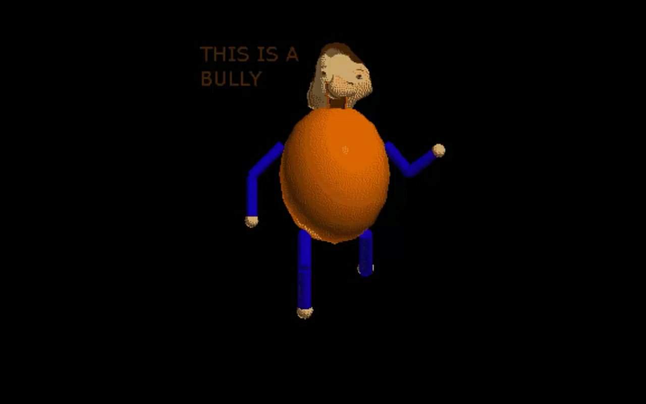 this is a bully baldi