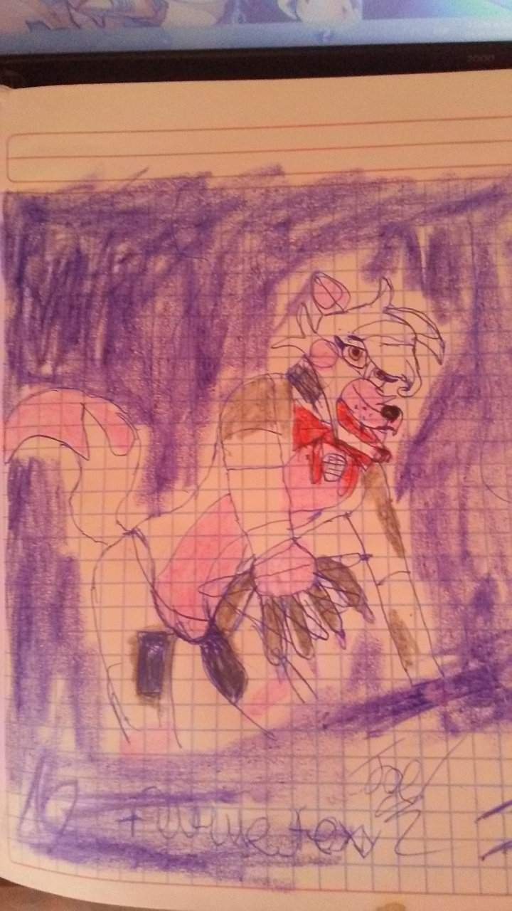 Dibujo De Funtime Foxi Fnaf Amino Espa Ol Amino