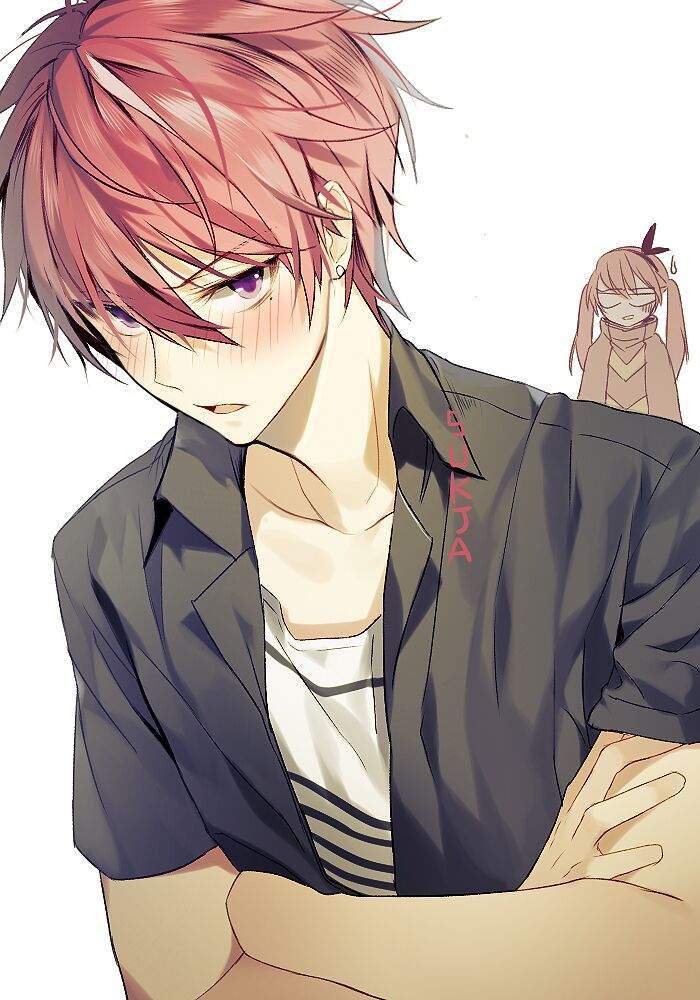 Hot anime guys with red hair