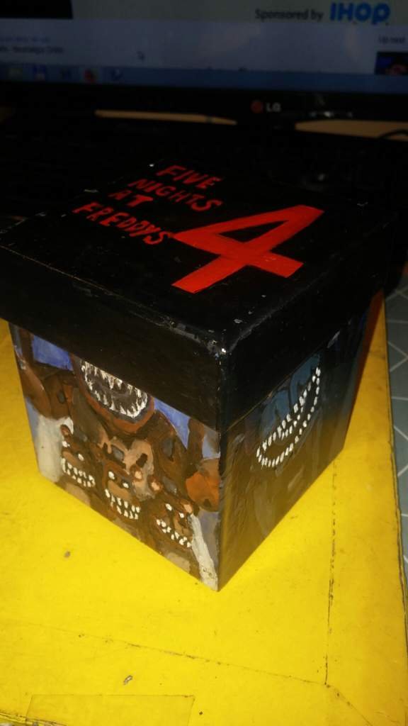 DIY Fnaf 4 box(fnaf 4 tutorial) Five Nights At Freddy's Amino