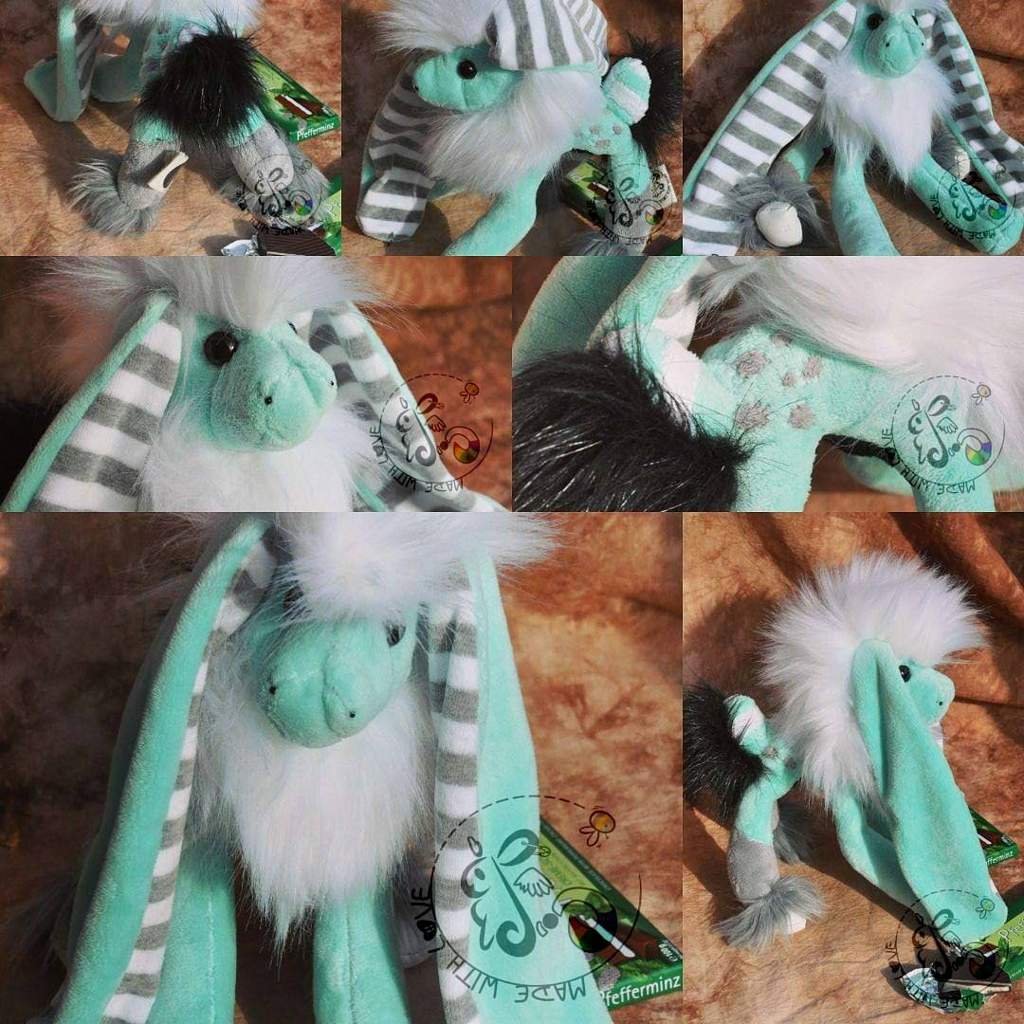 Floppy eared dragon Plush 🍫🌿 | Sewing Amino Amino